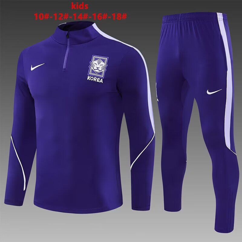 Kids South Korea 26/27 Tracksuit - Purple